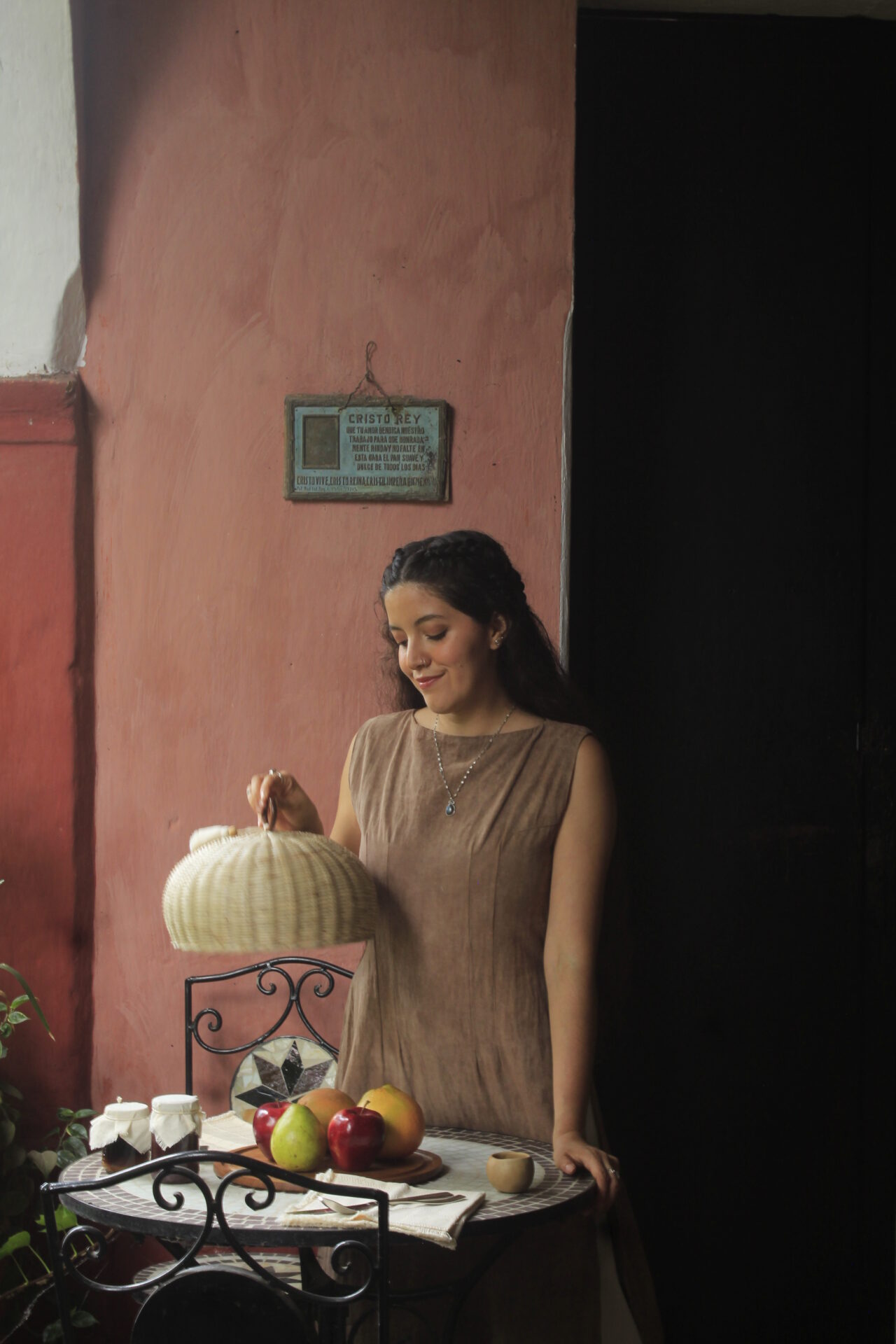 Vestido largo con abertura Lutita - Image 4