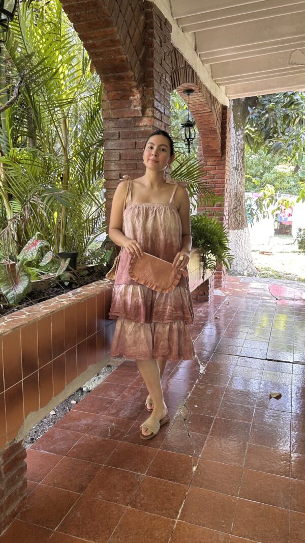 Falda y Multivestido Tunupa en morado (vestido, falda, blusa 9 en 1) - Image 8