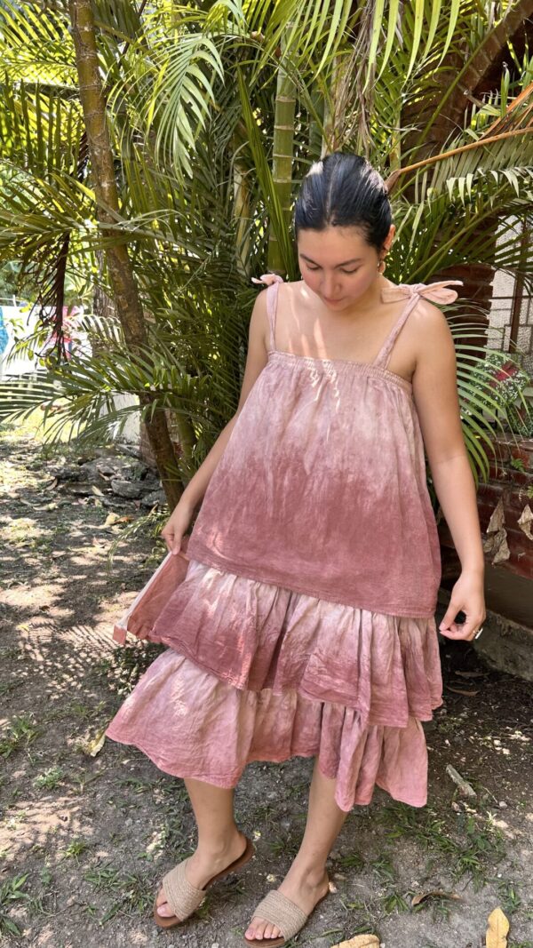 Falda y Multivestido Tunupa en morado (vestido, falda, blusa 9 en 1) - Image 7