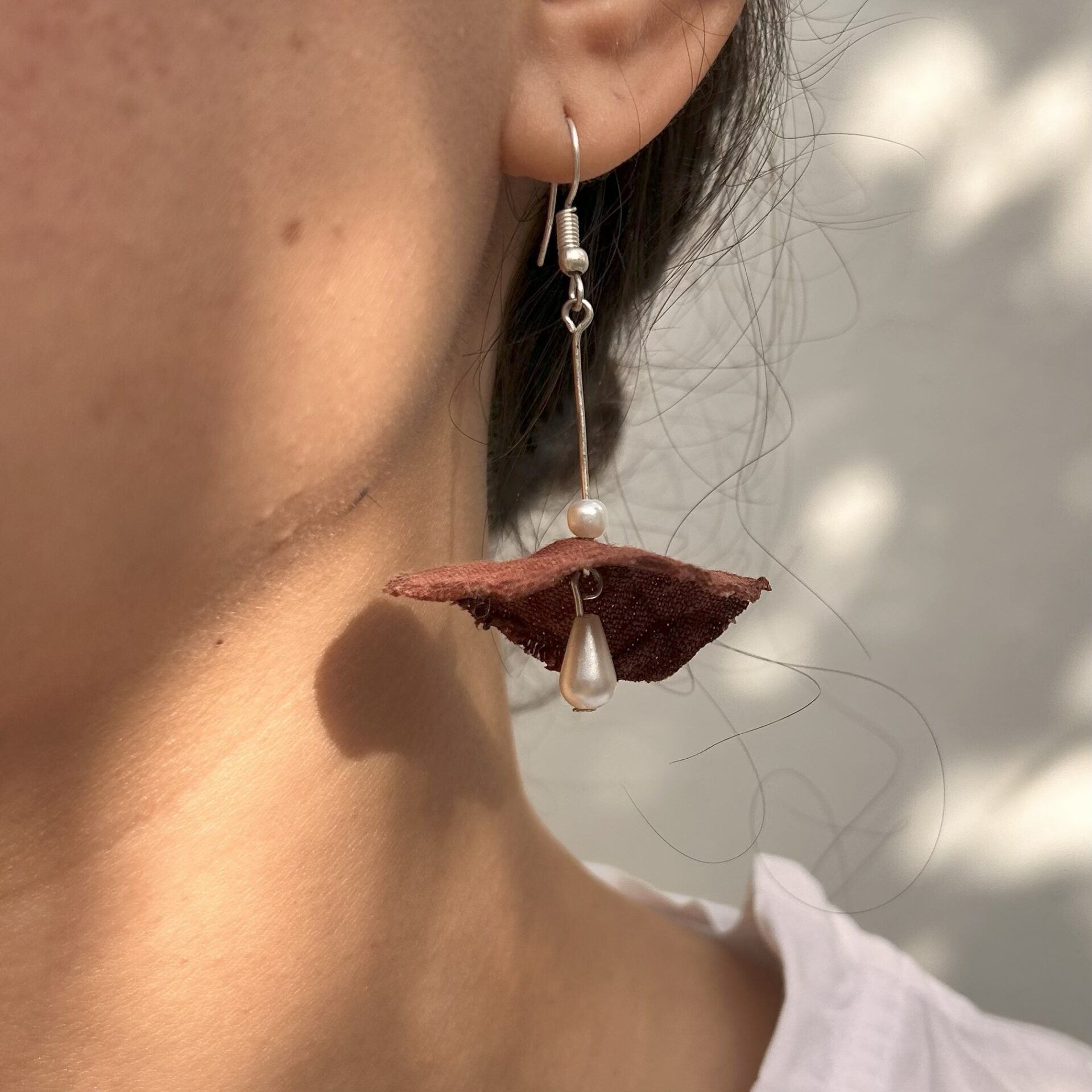 Aretes Flor de piedra - Image 2