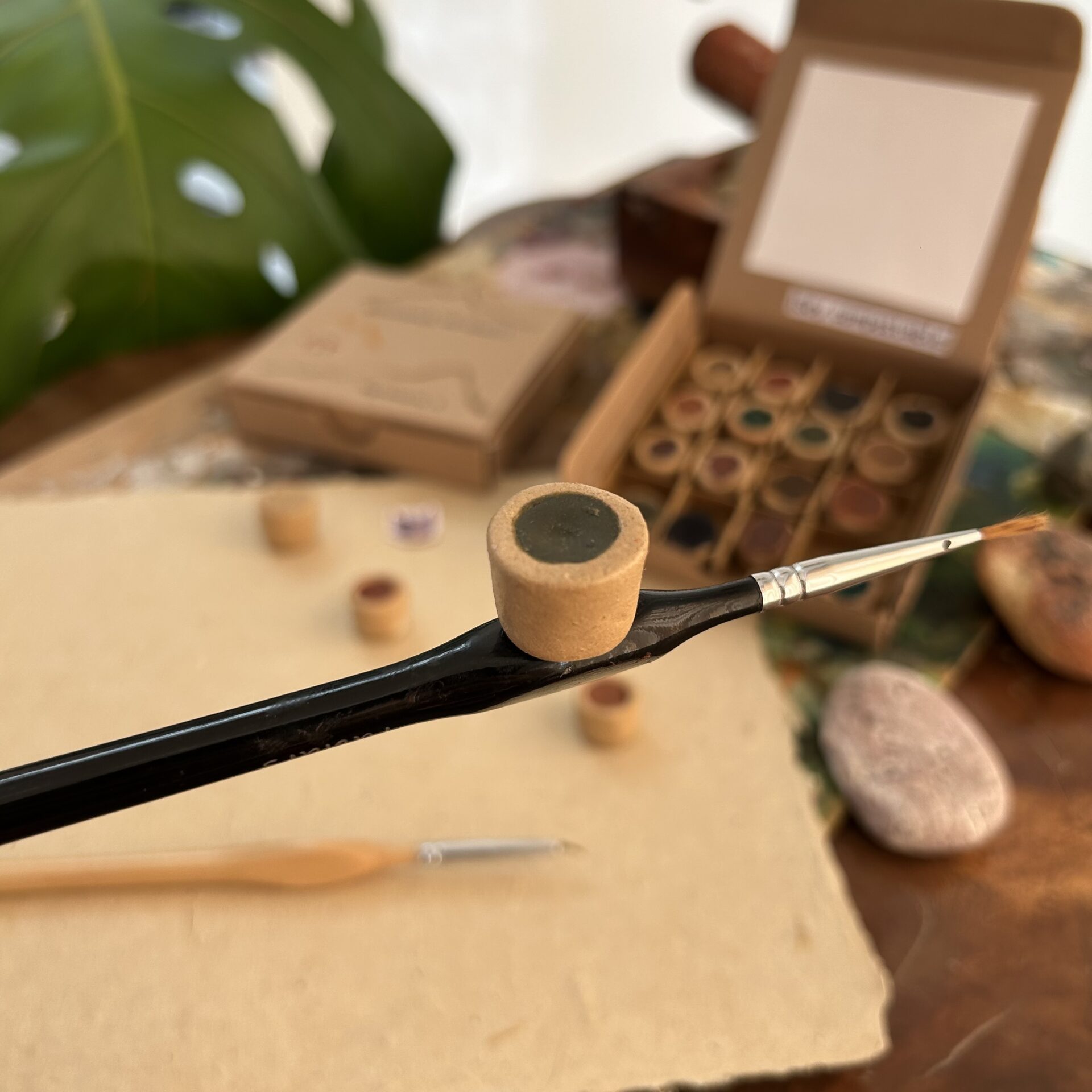 Kit personalizable de acuarelas en pastilla artesanal - Image 4