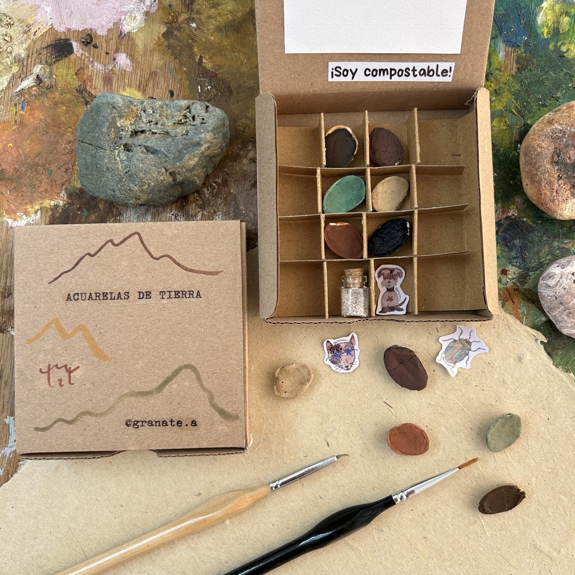 Kit personalizable de acuarelas de bolsillo - Image 2